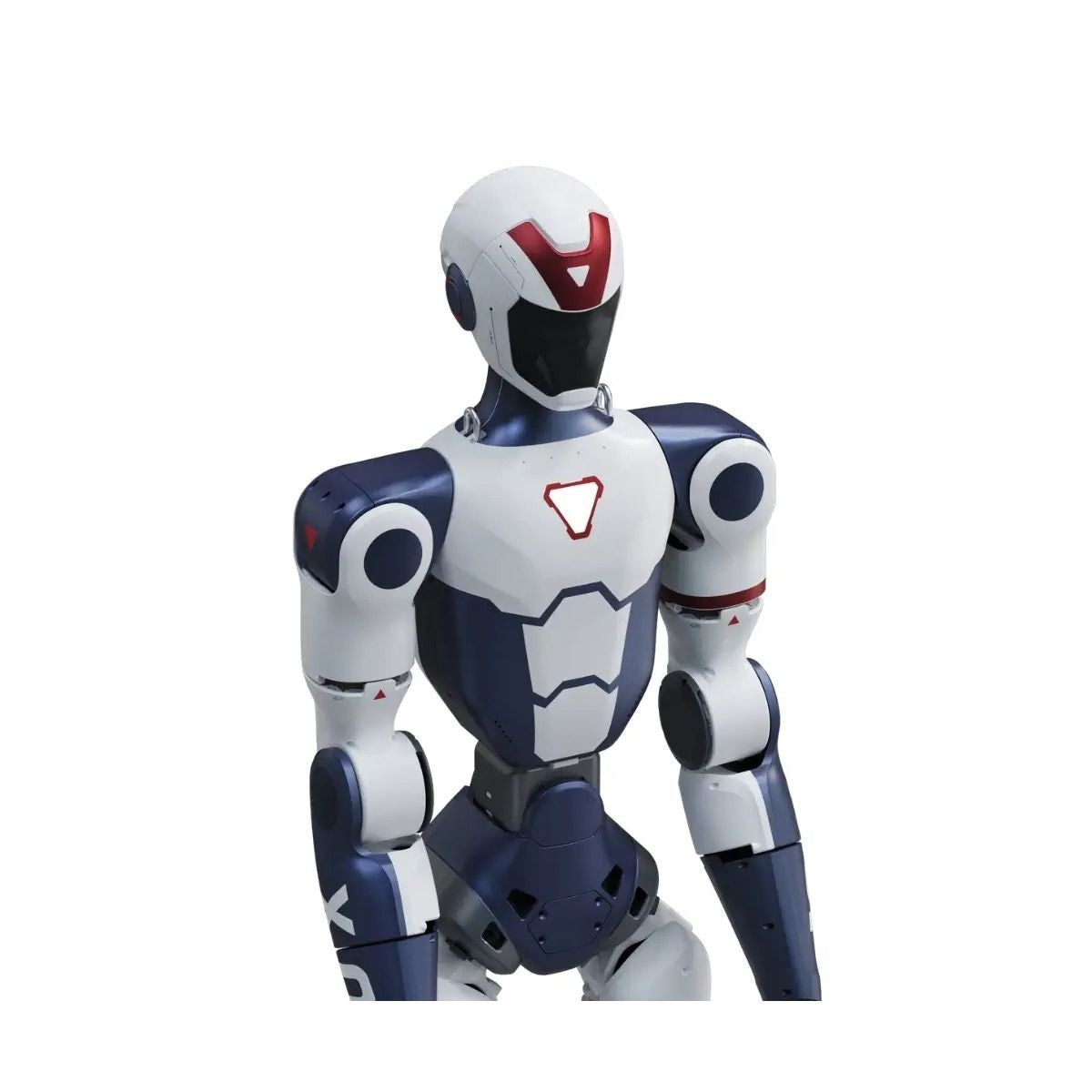 Unitree R1 EDU Pro D (U6) humanoid robot, upper body on white