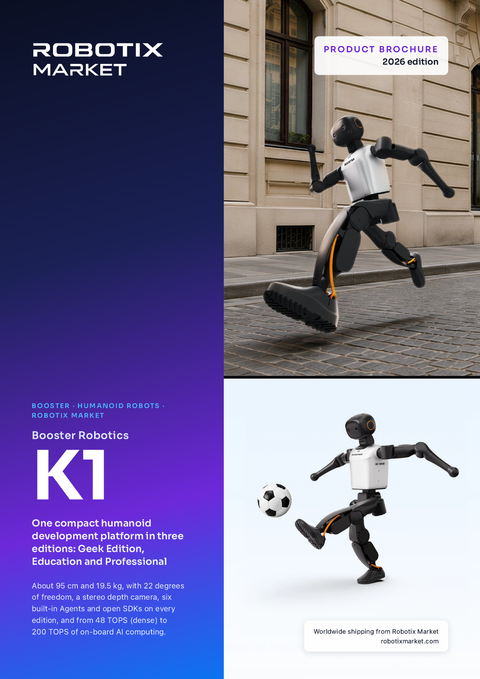 Booster Robotics K1 Education Humanoid Robot – كتيب المنتج