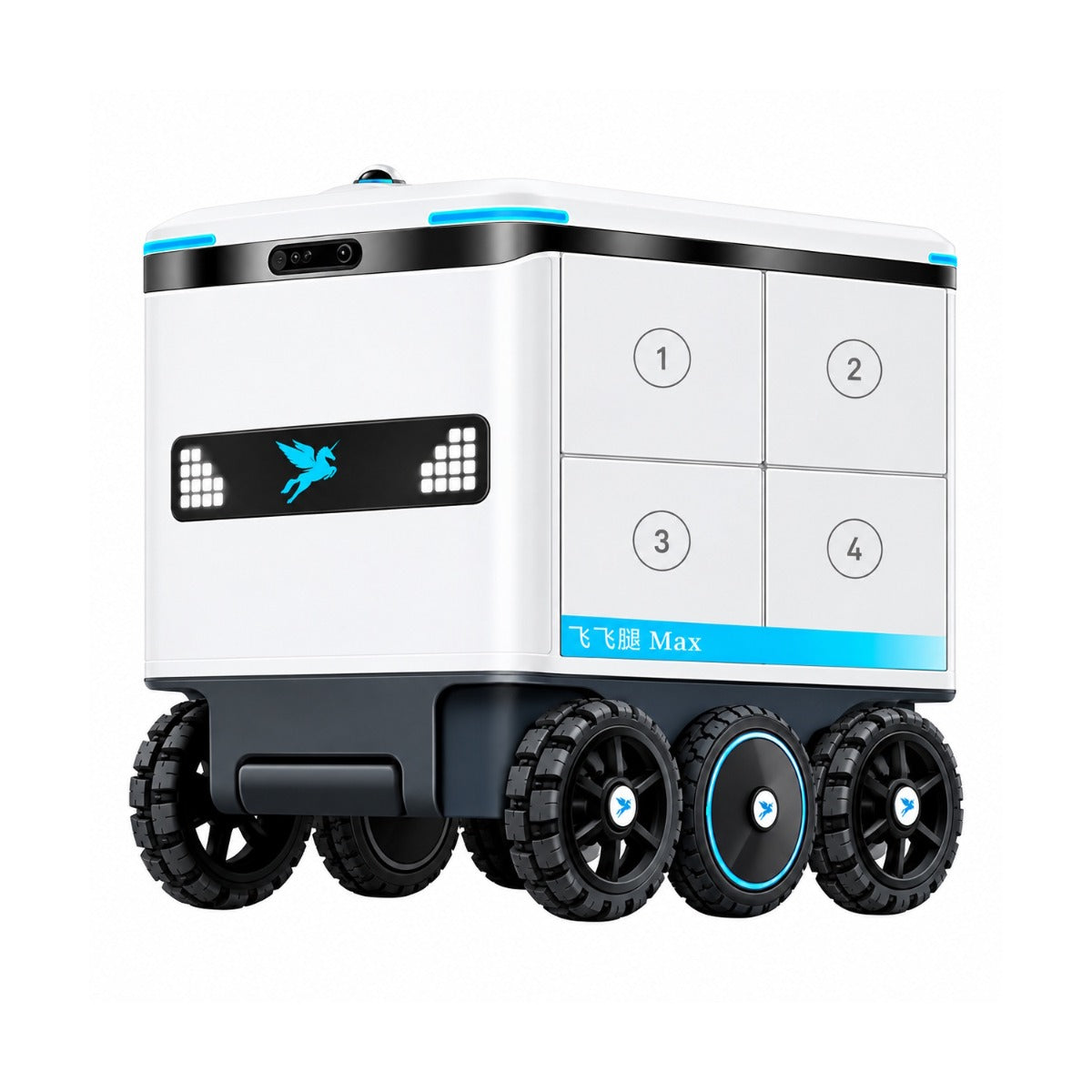 Alpha SpeedyBot Max Food Delivery Robot