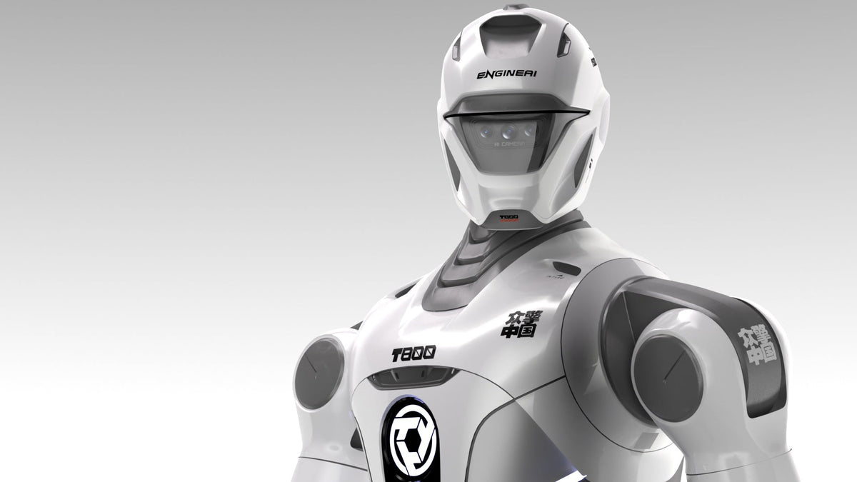 EngineAI T800 Pro Edition head and chest close-up